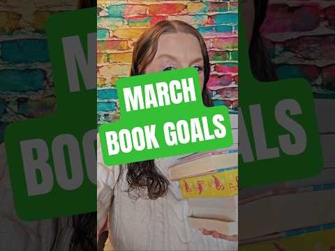 March Book Goal 5 Books 2 Kindle Books plus more #bookgoals #tbr #bookchallenge #bookrecs #books