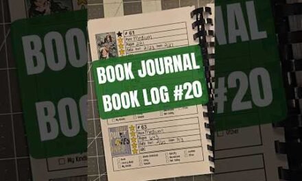 Book Journal Book Log 20 #bookjournal #bookreview #bookchallenge #booktok #bookrecs