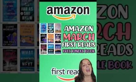March Amazon Prime First Reads. FREE Digital Book for being a Amazon Prime Member. #Amazon