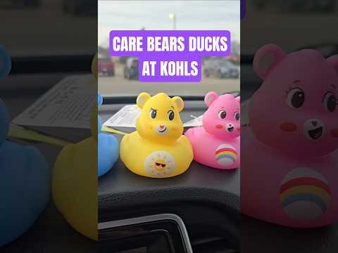 Finally got the Care Bear Ducks at Kohls #carebears #carebear #ducks #carebearducks #kohls