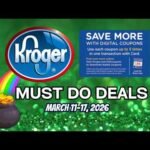 *Customer Appreciation Week* Kroger MUST DO Deals for 3/11-3/17 | 5x Digitals, BOGO Week, & MORE