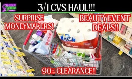 3/1 CVS HAUL 🔥HUGE SURPRISE MONEYMAKERS + SAVED OVER 80%🔥CVS COUPONING THIS WEEK! #cvshaul #cvsdeals