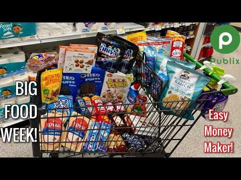 Publix Free & Cheap Grocery Couponing Deals & Haul| BIG FOOD WEEK! 🙌🏾 | 3/11-3/17 or 3/12-3/18