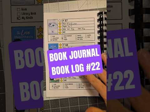 Book Journal, Book Reviews, Book Log 22 #bookjournal #bookreview #bookchallenge #booktok #bookrecs