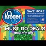 *COFFEE DEAL* Kroger UPDATED Must Do Deals for 3/11-3/17 | Daily Deal, BOGO, Weekly Digitals, & MORE
