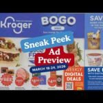 *BOGO* Kroger SNEAK PEEK Ad Preview for 3/18-3/24 | 5x Digitals, 3 Day Sale, & MORE