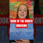 Book of the Month April Unboxing #botm #bookmail #bookofthemonth #books ##unboxing