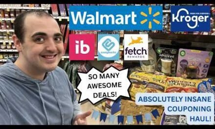 ABSOLUTELY INSANE WALMART AND KROGER COUPONING HAUL (OVER $66 OF ITEMS FOR $4.07!) ~ SO MANY DEALS!