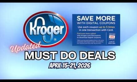 *4x Fuel Points* Kroger UPDATED Must Do Deals for 4/15-4/21 | 5x Digitals & MORE