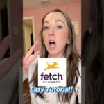 Easy Fetch Rewards TUTORIAL! | Earn Free Giftcards!