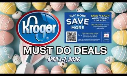 *WOW* Kroger MUST DO Deals for 4/1-4/7 | MEGA SALE, Weekly Digitals, BOGO, & MORE