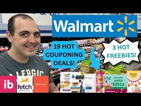 3 HOT FREEBIE DEALS AT WALMART / 19 HOT WALMART COUPONING DEALS! ~ APRIL 2026