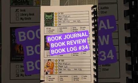 Book Journal, Book Reviews, Book Log 34 #bookjournal #bookreview #bookchallenge #booktok #bookrecs