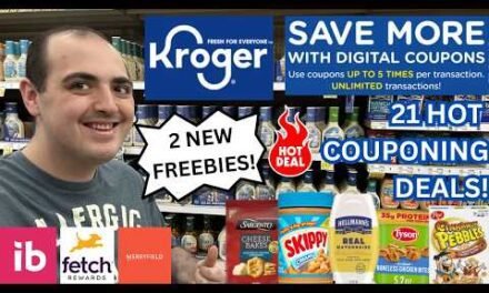 ** SO MANY NEW KROGER DEALS ** ~ 21 HOT KROGER COUPONING DEALS! ~ 2 NEW FREEBIES! ~ 04/18/26