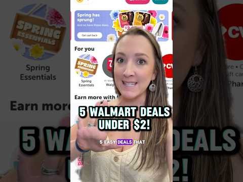 5 Easy Walmart Coupon Deals! 4/17-4/24