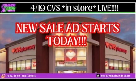4/19 CVS *in store* LIVE!New CVS Sale Ad!  CVS Deals (Laundry, Paper Products., Body Wash) #cvshaul
