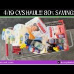 4/19 CVS HAUL (80% SAVINGS….) Diapers, Laundry, Cleaning Supplies! 4/19 CVS Couponing