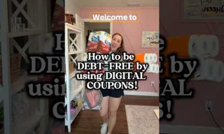 How to become Debt-Free using DIGITAL COUPONS!