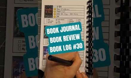 Book Journal, Book Reviews, Book Log 30 #bookjournal #bookreview #bookchallenge #booktok #bookrecs