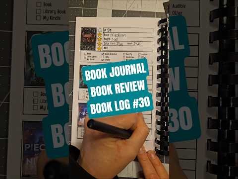 Book Journal, Book Reviews, Book Log 30 #bookjournal #bookreview #bookchallenge #booktok #bookrecs