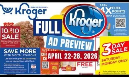 Kroger FULL Ad Preview for 4/22-4/28 | 5x Digitals, 10 for $10, Kroger Brand Event, Weekly D & MORE