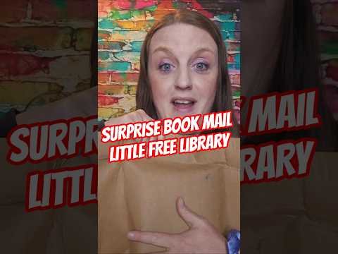Surprise Book Mail for The Little Free Library