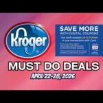 Kroger *MUST DO* Deals for 4/22-4/28 | PART 1| 5x Digitals, BOGO, & 5x Weekly Digitals