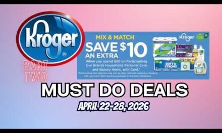*PART 2* Kroger *MUST DO* Deals for 4/22-4/28 | Spend $30 Save $10 Kroger Beauty & Household Event