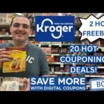 20 HOT KROGER COUPONING DEALS ~ 2 HOT KROGER FREEBIES ~ DIGITAL DEALS / BOGO DEALS / MORE ~ 04/22/26