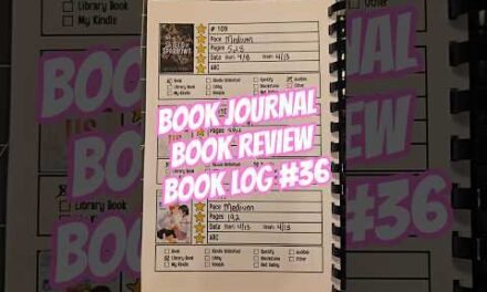 Book Journal, Book Reviews, Book Log 36 #bookjournal #bookreview #bookchallenge #booktok #bookrecs