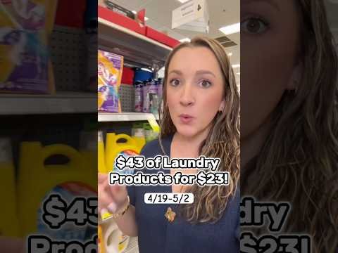 Save 50% On LAUNDRY at CVS (4/19-5/2)