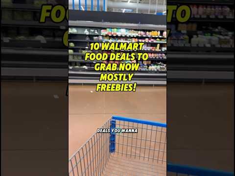 Walmart Free & Cheap Deals | Ibotta Haul 4/26 | 10 Food Deals to Grab Now – FREEBIES! 🔥