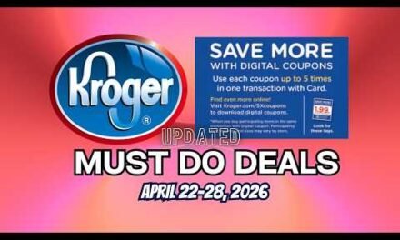 *OLD SPICE & OLAY* Kroger UPDATED Must Do Deals for 4/22-4/28 | 5x Digitals & MORE