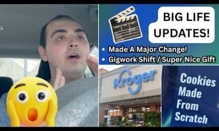 BIG LIFE UPDATES! (MADE A MAJOR CHANGE) ~ SUPER NICE GIFT FROM A SUBSCRIBER + GIGWORK SHIFT VLOG