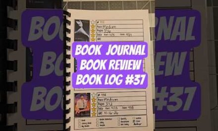 Book Journal, Book Reviews, Book Log 37 #bookjournal #bookreview #bookchallenge #booktok #bookrecs