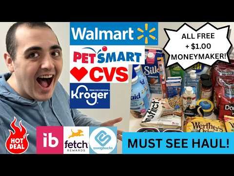 *MUST SEE COUPONING HAUL!* ~ MADE $1 ON OVER $131 OF ITEMS! ~ WALMART / KROGER / CVS / PETSMART HAUL