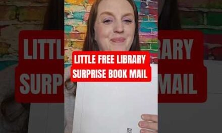 Mystery Book Mail for my Little Free Library. This was filmed before someone took all of the books