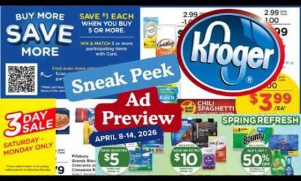 *3 DAY SALE* Kroger SNEAK PEEK Ad Preview for 4/8-4/14 | MEGA SALE, Weekly Dig, Beauty Event, & MORE