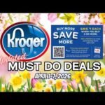 *WOW* Kroger UPDATED Must Do Deals for 4/1-4/7 | BEAUTY EVENT, MEGA SALE, & MORE