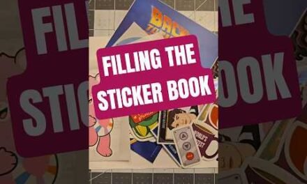 Sticker Time. Let’s fill the sticker book.  #sticker #stickerbook #stickercollection #stickers