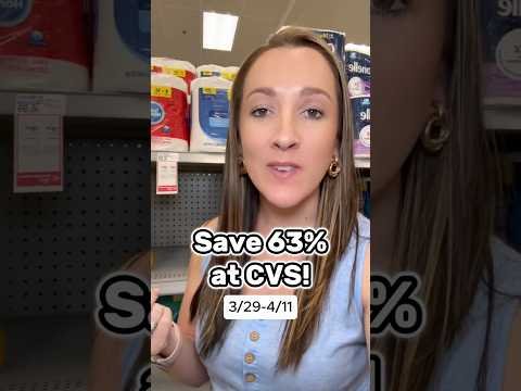 Save 63% at CVS this week! (3/29-4/11)