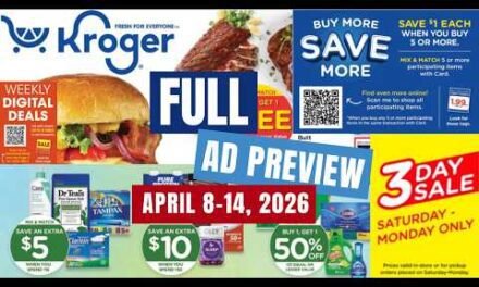 *MEGA SALE* Kroger FULL Ad Preview for 4/8-4/14 | 3 Day Sale, Weekly Digitals, Beauty Event, & MORE