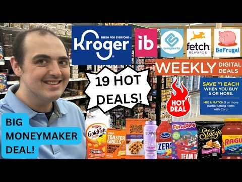 19 HOT KROGER COUPONING DEALS! ~ BIG MONEYMAKER DEAL ~ MEGA EVENT / BOGOS / MORE ~ 04/01 – 04/07/26
