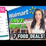 Walmart Haul- Save 90% using ONLY 2 APPS! Easy Digital Deals! 4/5-4/11