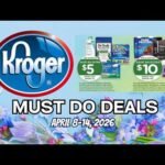 *FREEBIE* Kroger MUST DO Deals for 4/8-4/14 | PART 2 | Beauty & Nutrition Event, BOGO 50% Off & MORE
