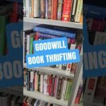 Book Shopping at Goodwill #goodwill #goodwillhaul #bookshopping #thirft #thriftbooks