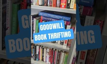 Book Shopping at Goodwill #goodwill #goodwillhaul #bookshopping #thirft #thriftbooks
