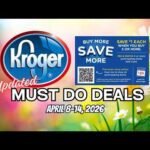 *MEGA & MORE* Kroger UPDATED Must DO Deals for 4/8-4/14 | Ibotta Deals, Nutrition Event, & MORE