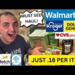 *MUST SEE HAUL!* ~ PAID .18 PER ITEM ~ WALMART / KROGER / DOLLAR GENERAL / CVS COUPONING DEALS- 4/11