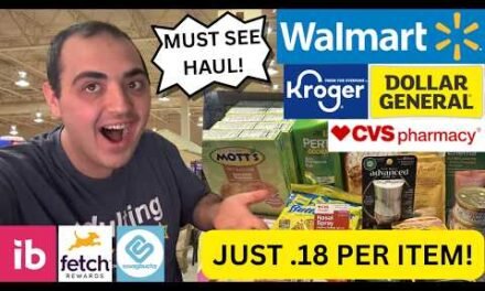 *MUST SEE HAUL!* ~ PAID .18 PER ITEM ~ WALMART / KROGER / DOLLAR GENERAL / CVS COUPONING DEALS- 4/11